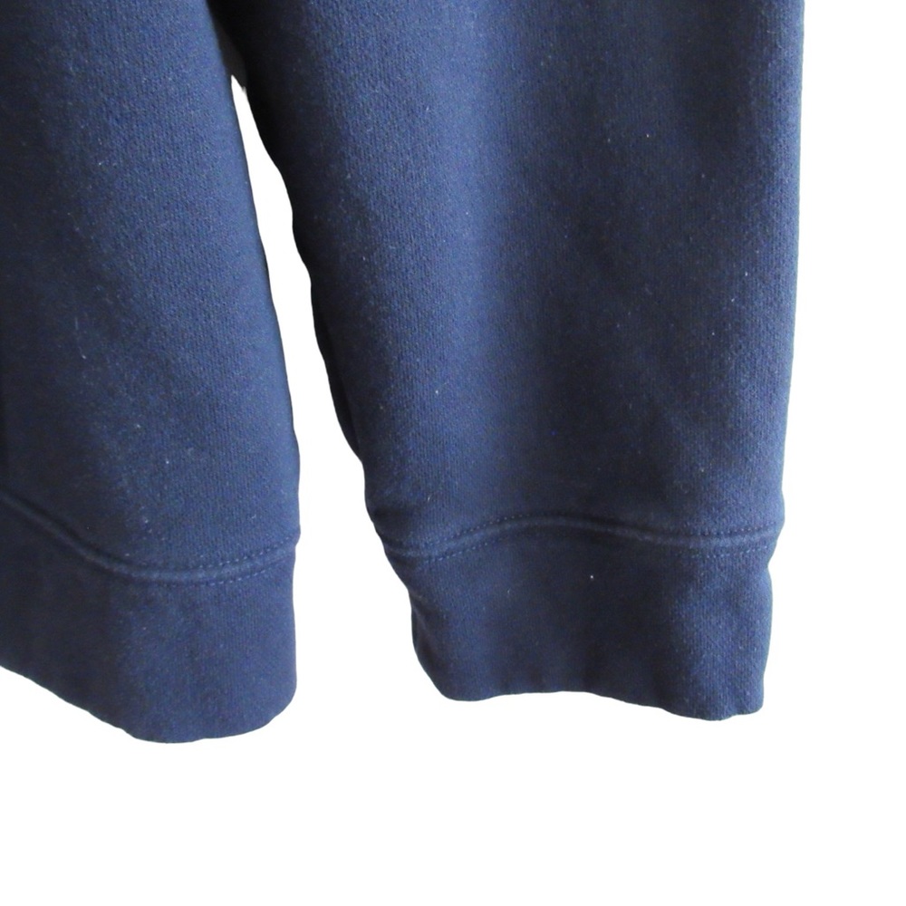 Nautica Mens Navy Blue Quarter Zip Pullover Sweatshirt Size XL Comfort Classic - Picture 5 of 8